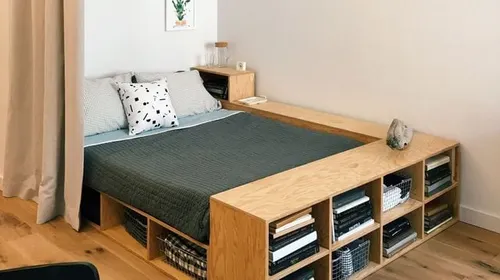 Cuisine avec rangements ergonomiques